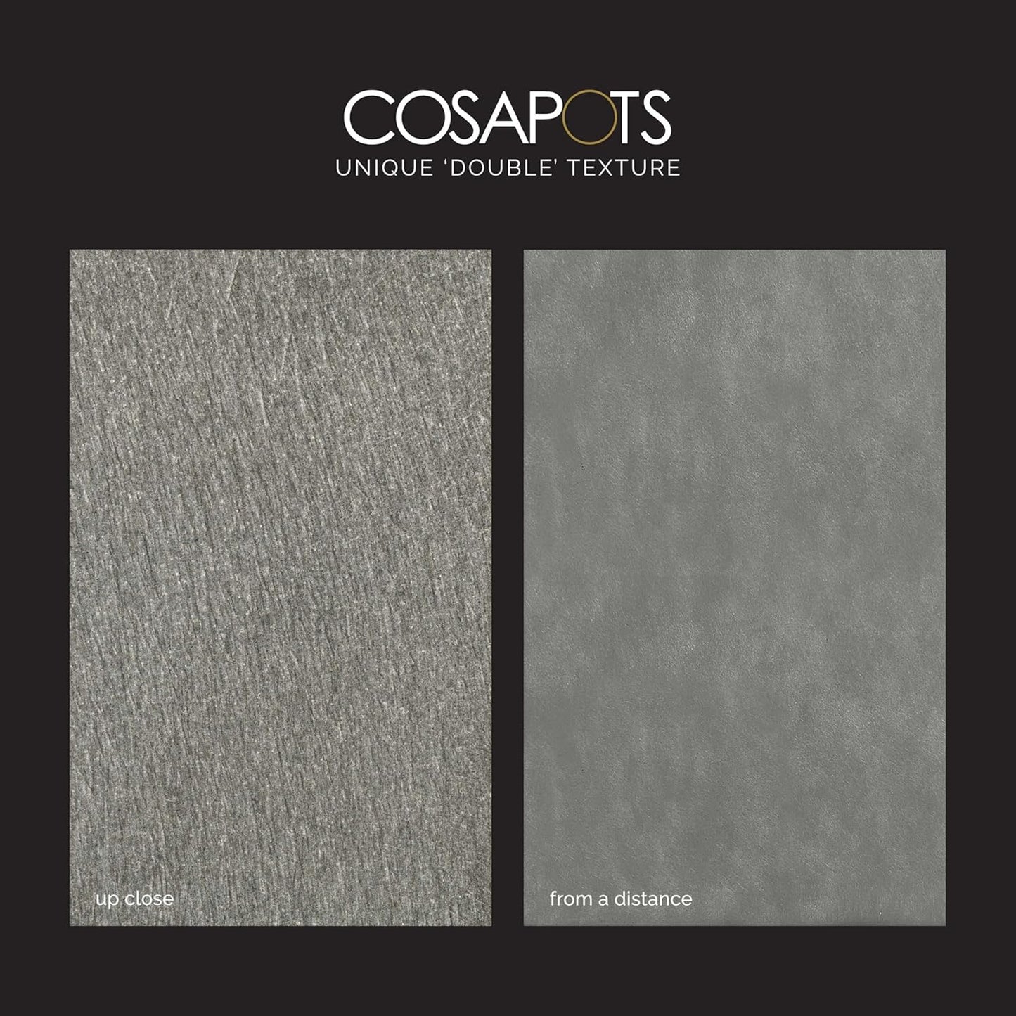 Lofto Tall Planter – Sand Stone Finish – Fiberglass Indoor/Outdoor and Weather-Resistant Large Planter (16.5" D x 36.4" H Exterior, 15.3" D x 36.2" H Interior)