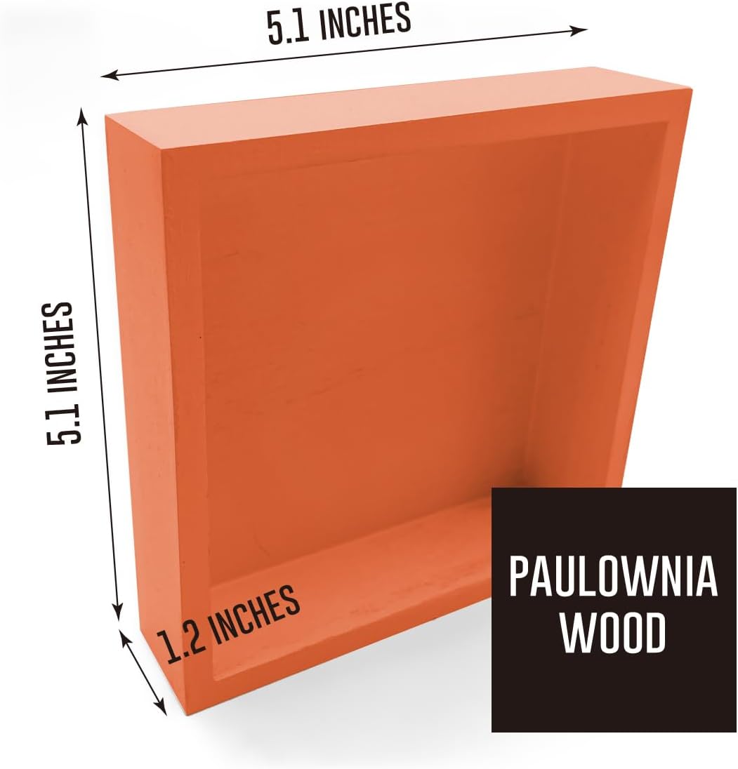 HTBIG Inspirational Team Noun Office Decor Wooden Box Sign, Rustic Black Wood Plaque for Home Desk Shelf Table Decoration, Coworker Gift, Orange