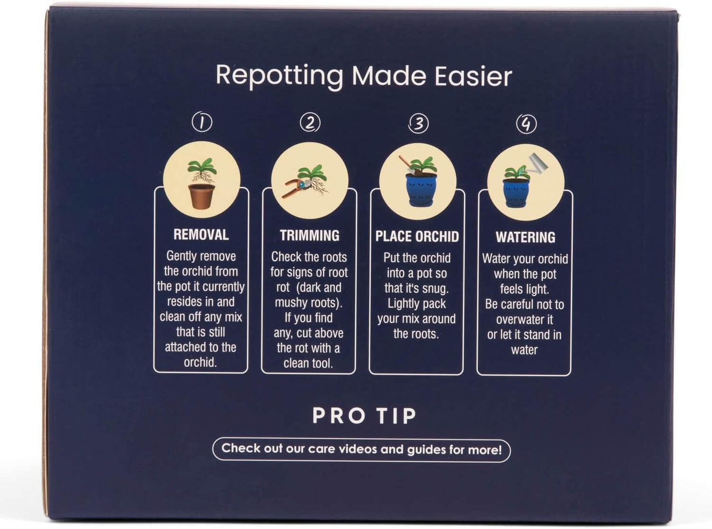 rePotme 6" Pinwheel Fluted Ceramic Plant Pot (Cream Over Lavender) - Includes Free 6 inch Slotted Pot Liner - Great for Orchids, Succulents, and All Indoor Plants