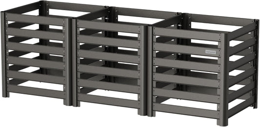 Vego Garden 32" Tall Modular Compost Bin 90" x 30" x 32"