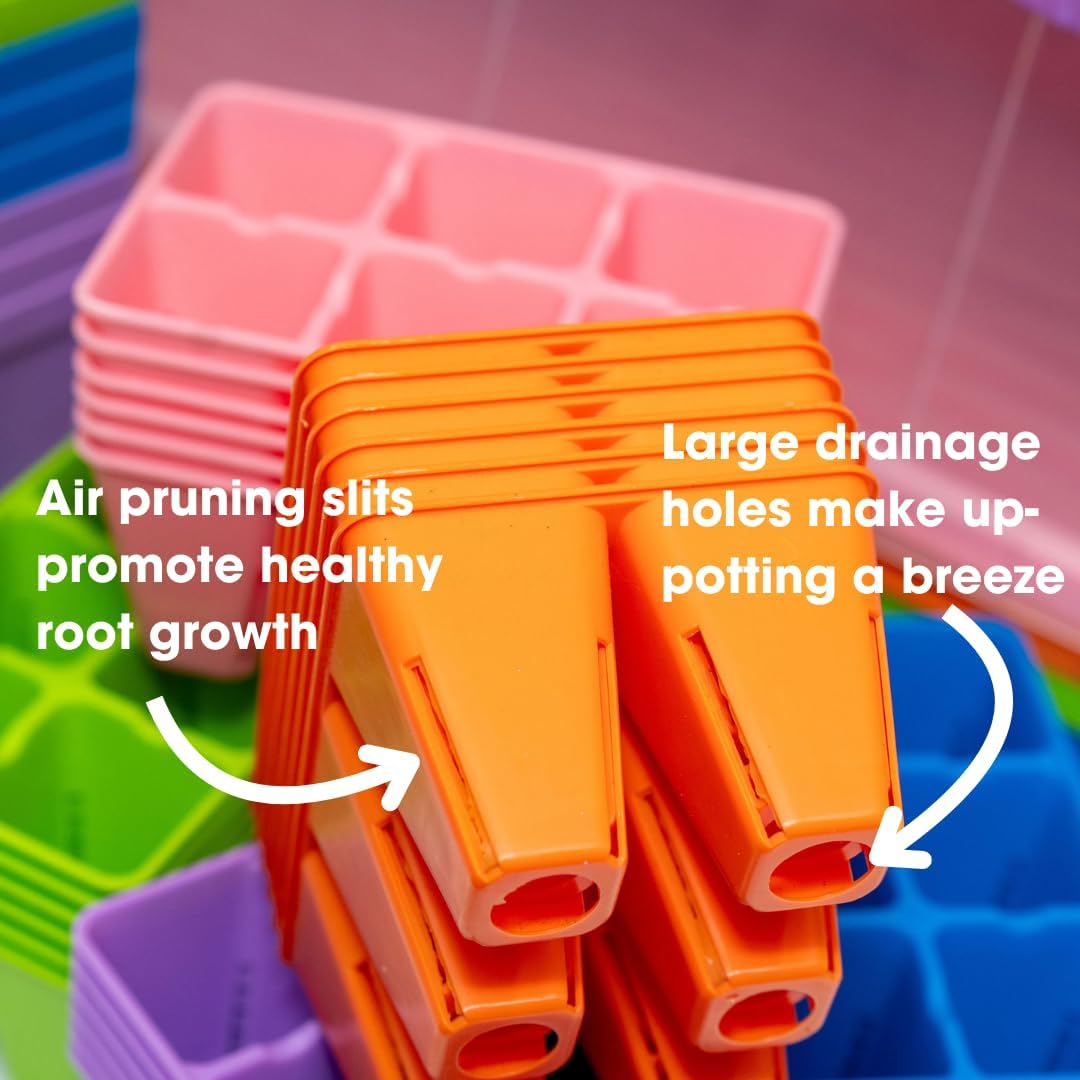 Bootstrap Farmer Ultimate Seed Starter Kit Multicolor for Indoor Seed Starting, Propagating, Germinating