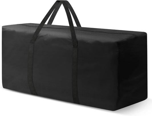 Outdoor Cushion Storage Bags 68 Inch Waterproof Extra-Large Patio Cushion Storage with Zipper & Padded Handle for Patio Furniture Christmas Tree