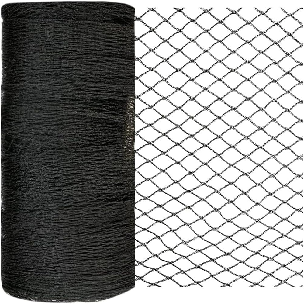 Bird Netting 10x30 Ft, 1/2In Mesh Heavy Duty Garden Netting Pest Barrier for Plants, Fruit Trees, Vegetables, Extra Strong Woven Mesh Netting, Animal Fencing Against Birds, Deer, Poultry