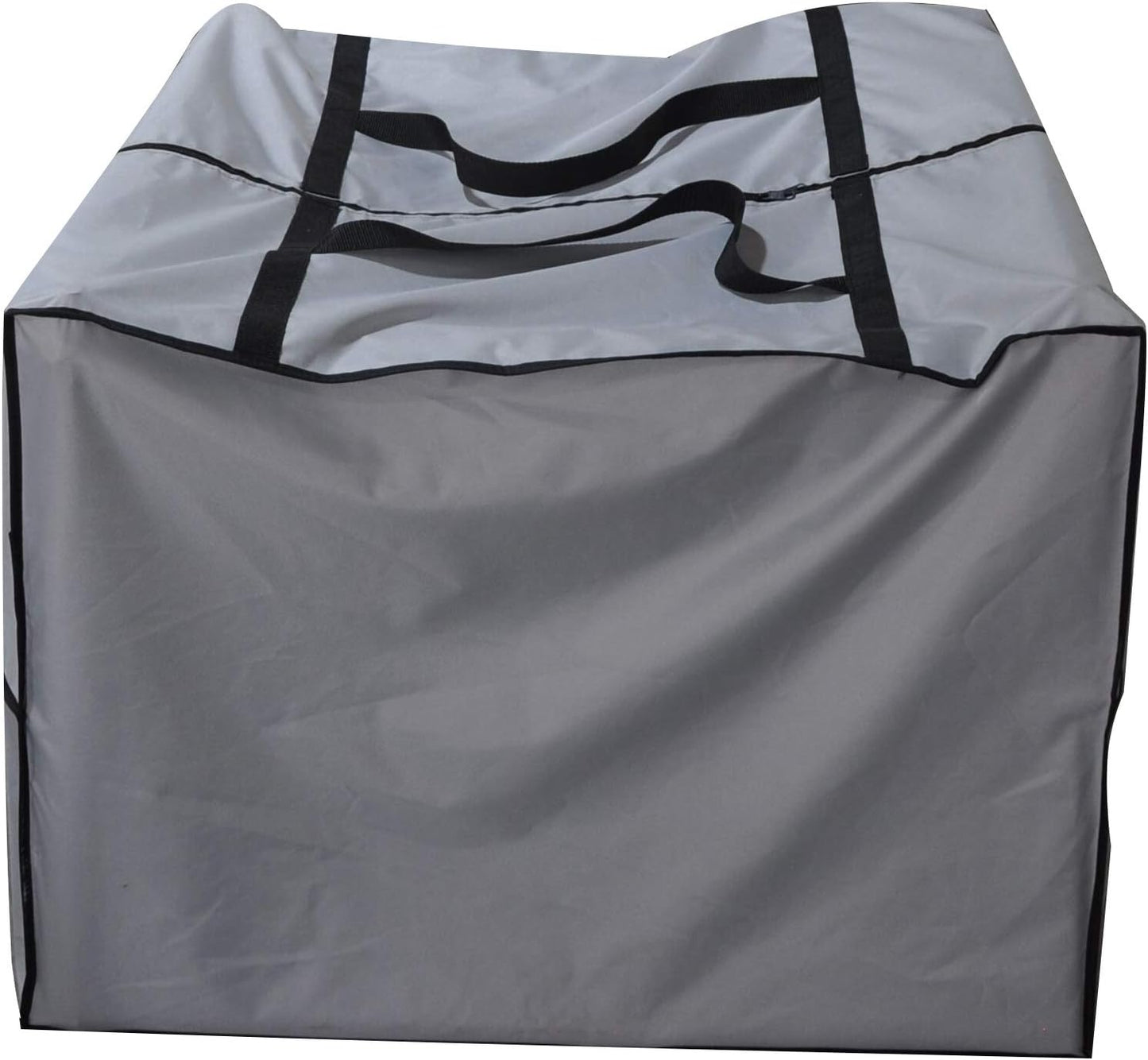 Outdoor Square Cushion/Cover Storage Bag, Protective Zippered Storage Bags with Handles, 32''L x 32''W x 24''H