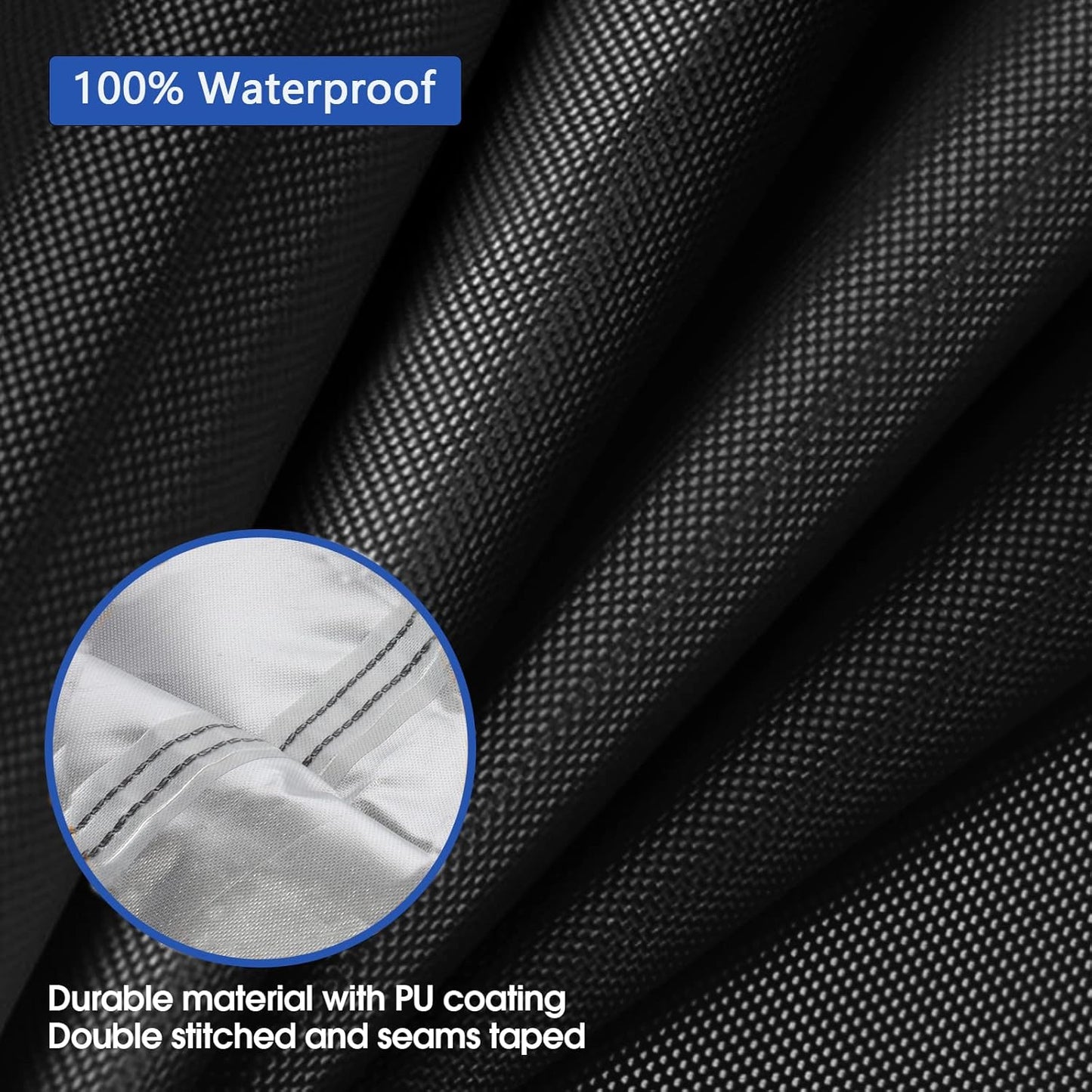 Outdoor Prep Table Cover for Royal Gourmet Double-Shelf Movable Dining Cart Table,Waterproof Patio Cart Cover,Outdoor Grill Cart Pizza Oven Table Covers - 40 x 24 x 32 Inch