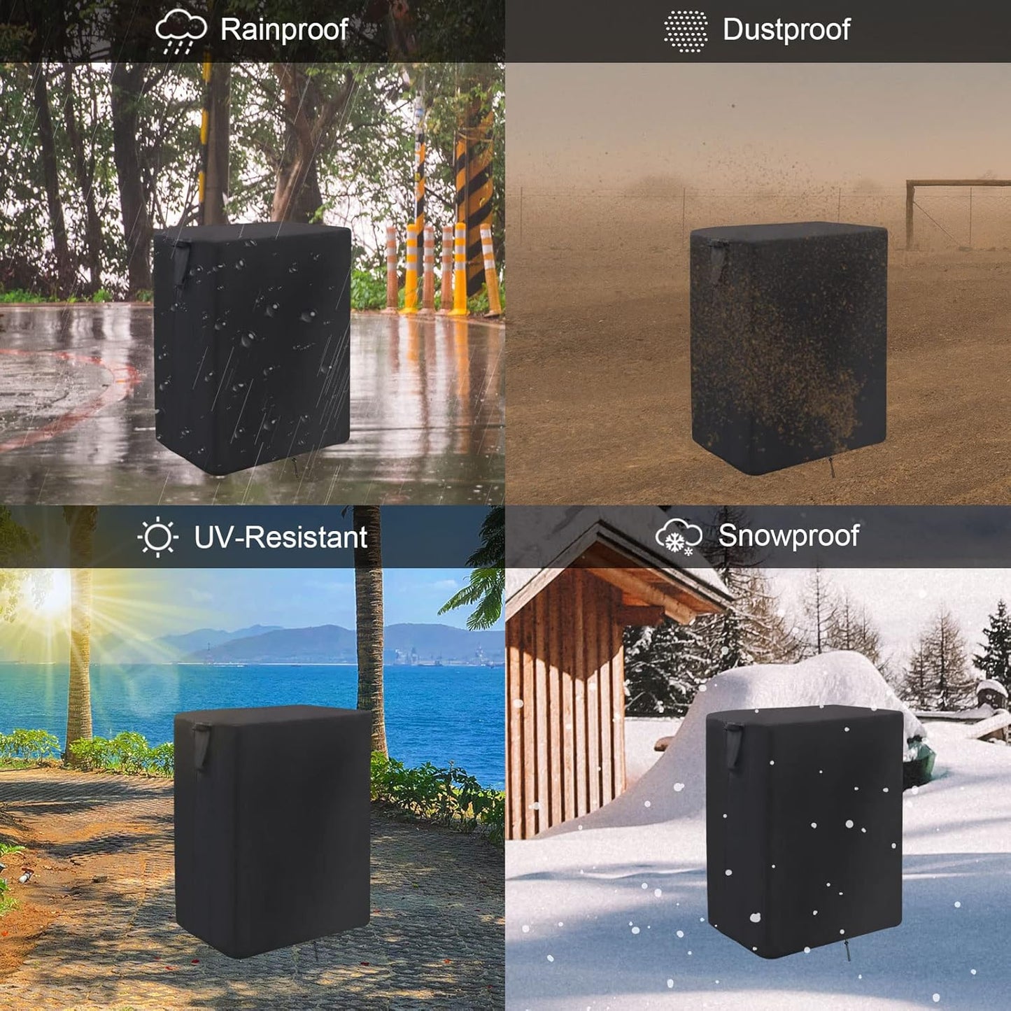 Prep Table Cover for Keter Unity Small Portable Table, 33inch Outdoor BBQ Cart Cover Buffet Grill Table Cover Bar Tool Cart Cooler Covers Waterproof