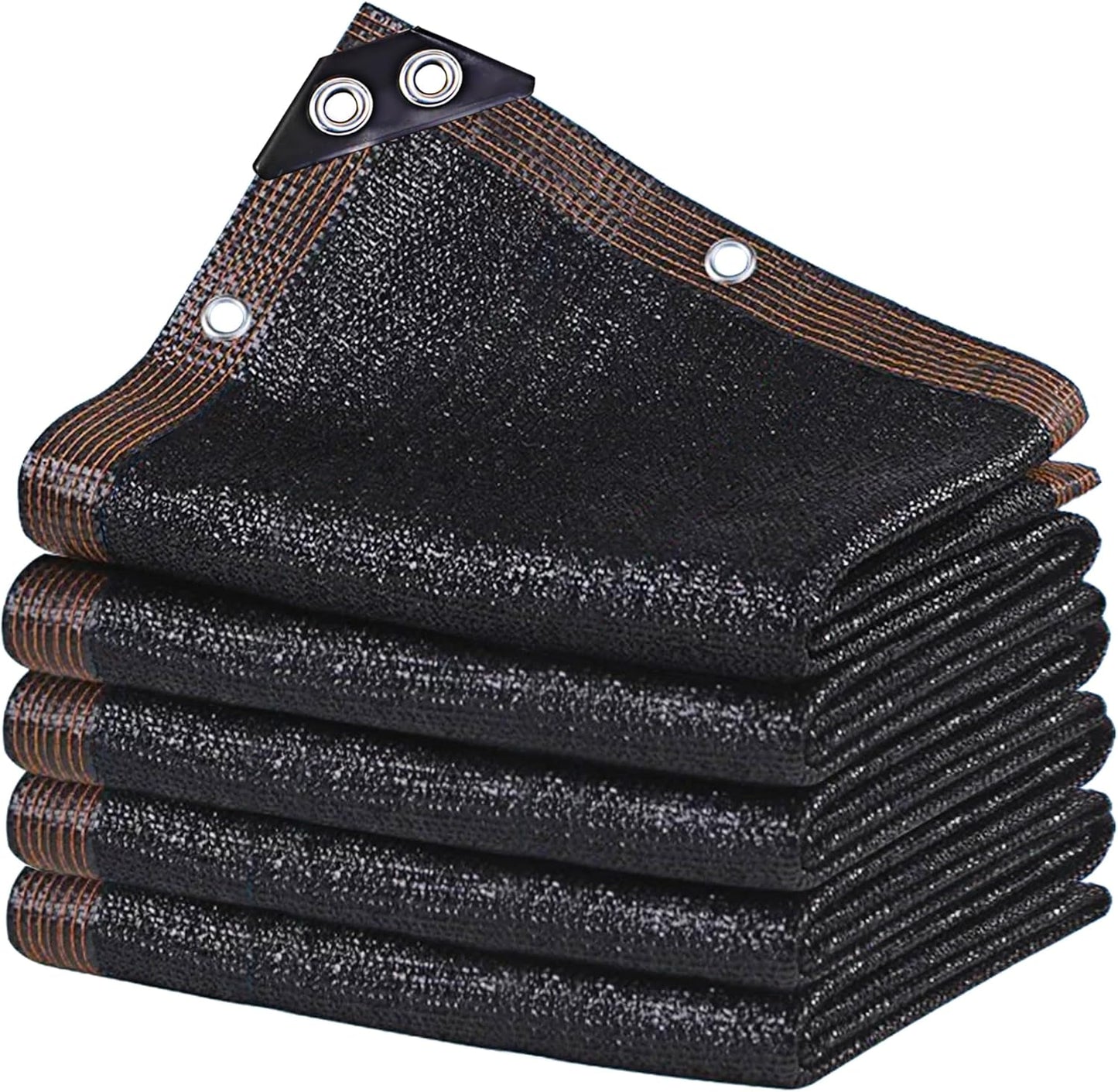 winemana Black Shade Cloth 30x30 FT– 90% Sun Shade Mesh Tarp for Greenhouse, Garden, Patio, Dog Kennel, Chicken Coop, and Outdoor Protection, Plants Cover Shade Netting with 2 Reinforced Grommets