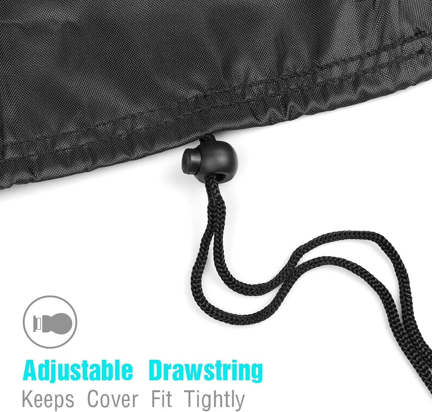 Outdoor Table Cover Square 18 Inch,Patio Table Cover for Keter Ice Cube Beer Cooler Table, Waterproof Outdoor Small Bar Table Furniture Cover - 18 X 18 X 18 Inch