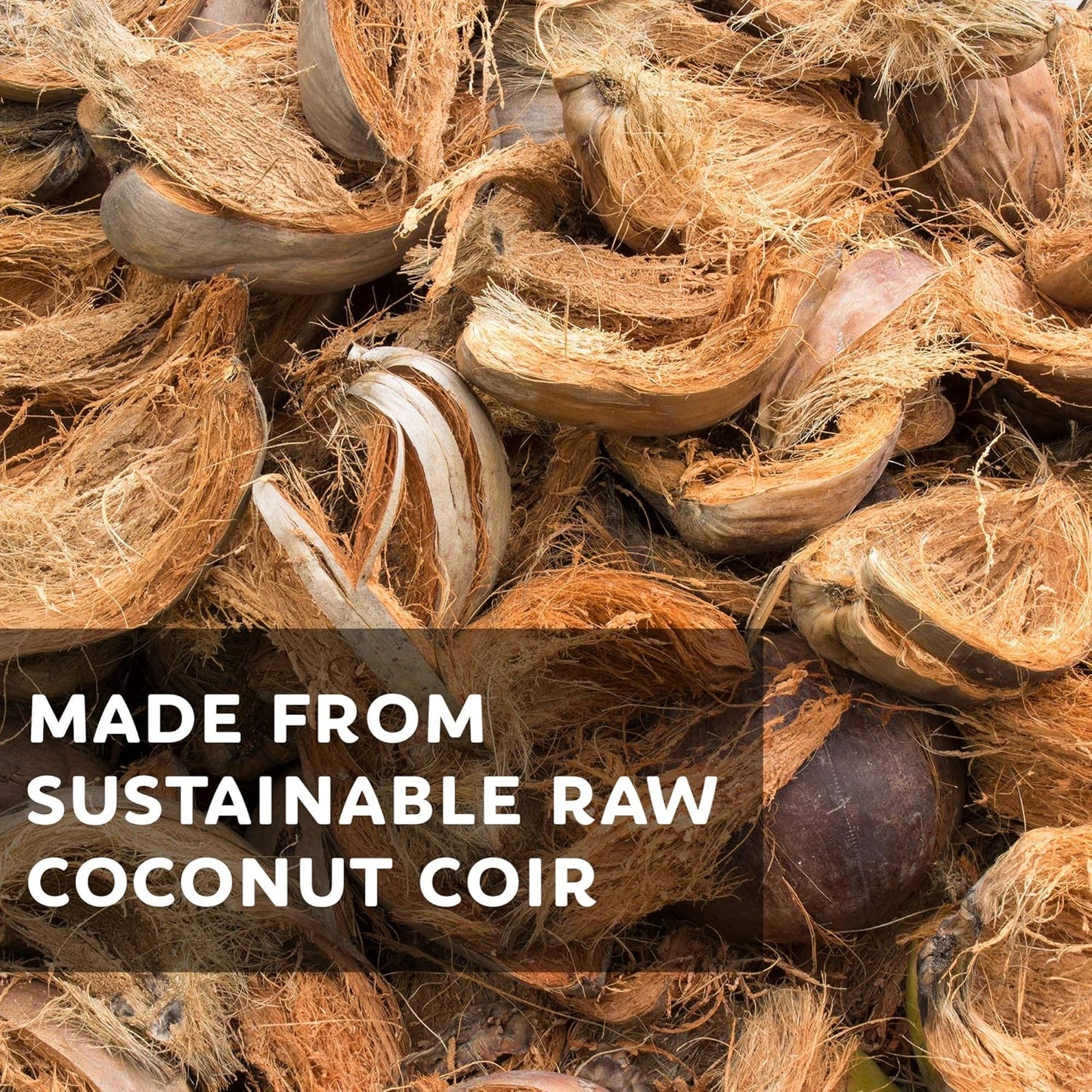 Minute Soil - Compressed Coco Coir Fiber Grow Medium - 3 Bricks = 4.5 Gallons of Potting Soil - Seed Starting, Gardening, House Plants, Flowers, Microgreens, Wheatgrass - Add Water - Peat Free - OMRI