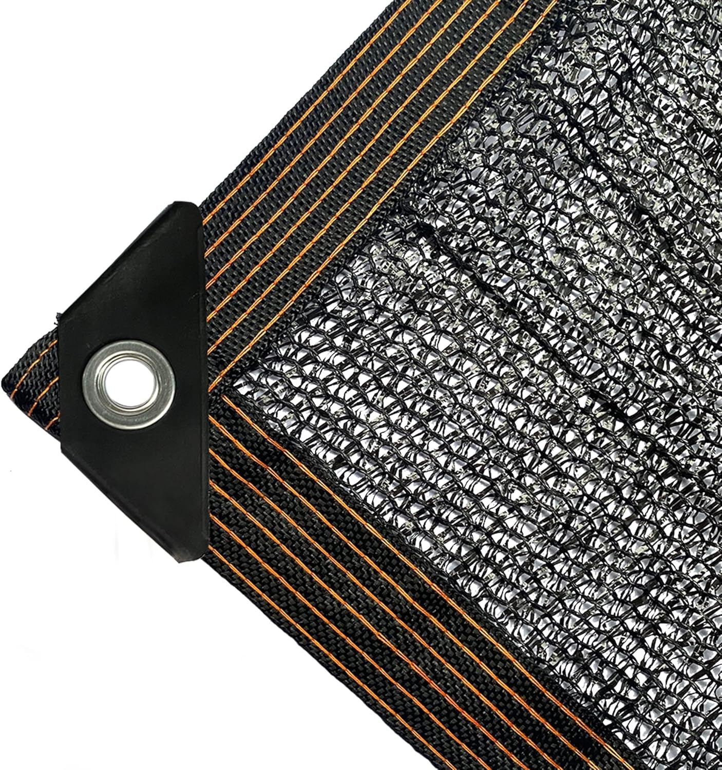 winemana 50% Black Shade Cloth, 20 x 48 FT Durable Mesh Tarp with Grommets, Garden Sunblock Shade Cloth Shading Antifreezing for Plants Cover, Greenhouse, Barns Kennel, Patio, Tomatoes