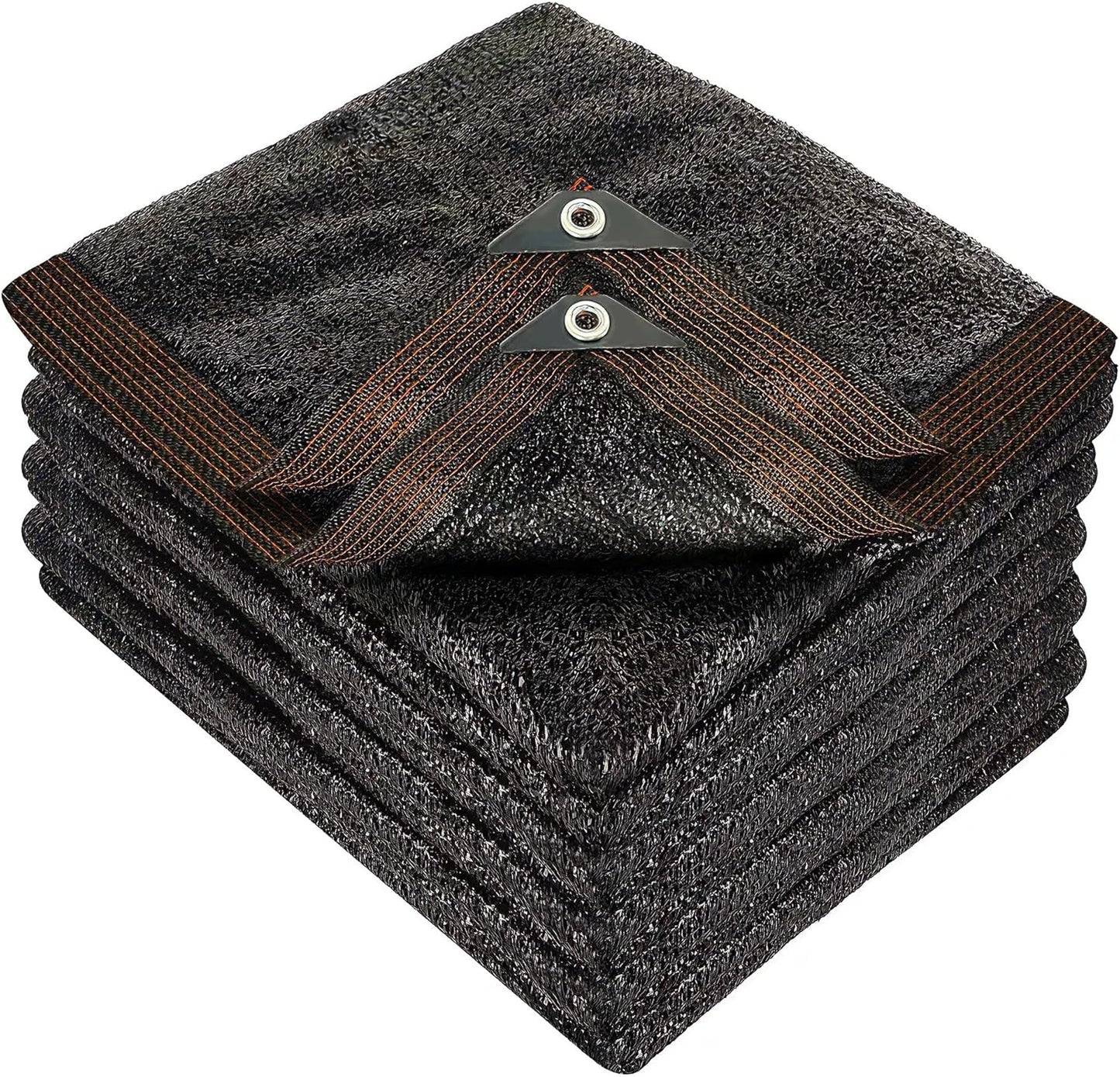 winemana 50% Black Shade Cloth, 20x 20 FT Durable Mesh Tarp with Grommets, Garden Sunblock Shade Cloth Shading Antifreezing for Plants Cover, Greenhouse, Barns Kennel, Patio, Tomatoes