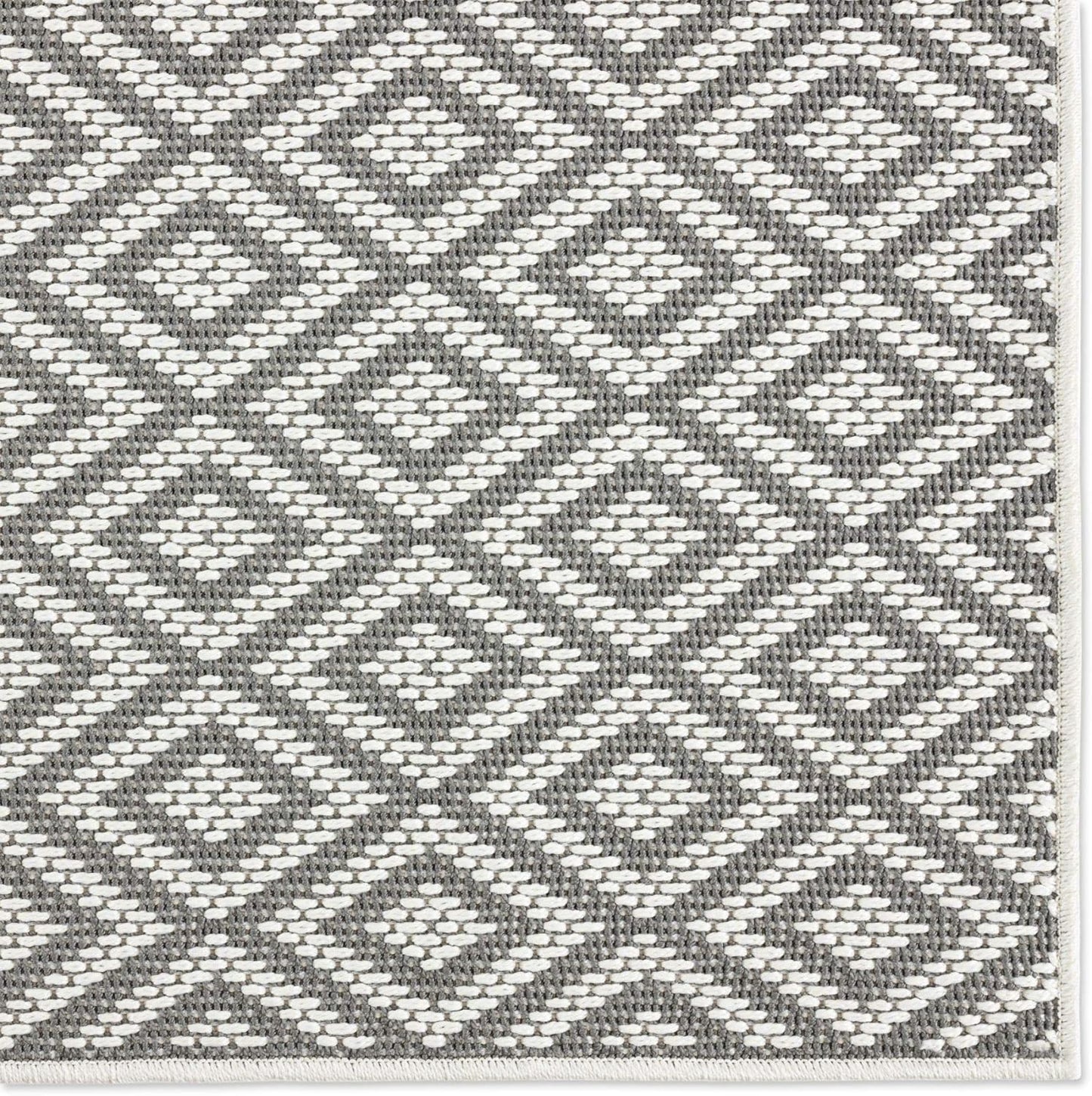 Home Dynamix Tripoli Lydia Modern Indoor/Outdoor Area Rug, Gray/Cream, 3'7"x5'2" Rectangle