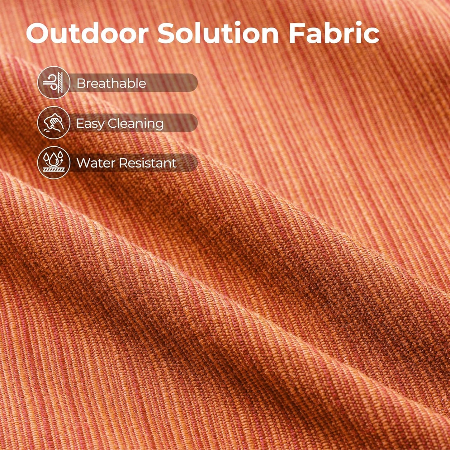 HOOOWOOO Outdoor Sectional Patio Furniture Set with Fire Pit Table,13 Pieces Wicker Conversation Sets L Shaped Couch,Extra Deep Out Door Sofa Outside Furniture with Swivel Chairs Ottomans,Brick Red