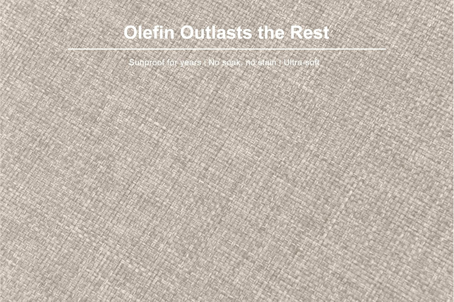 PURPLE LEAF Outdoor Chaise Lounge Chairs with Cushion 2-Person Sunbed Lounge Adjustable Backrest Reclining Chairs for Outside Nurture Shale